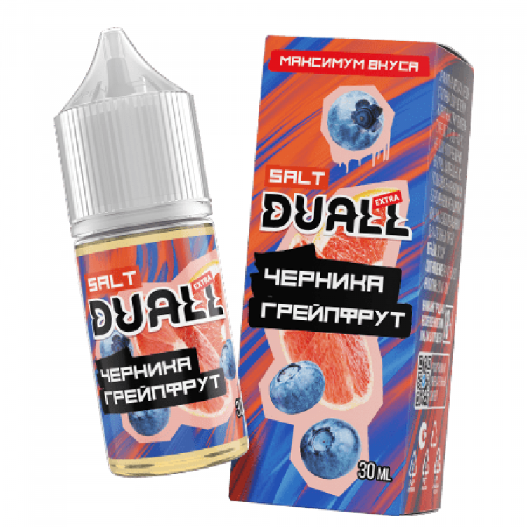 Жидкость DUALL EXTRA Ultra Salt - Черника грейпфрут 30 мл (20 ultra)