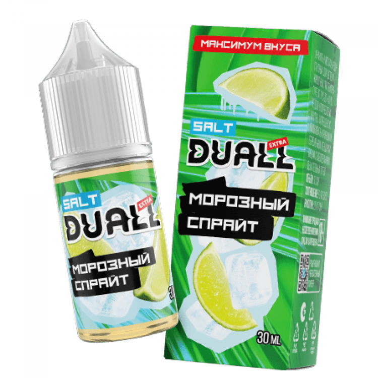 Жидкость DUALL EXTRA Ultra Salt - Морозный спрайт 30 мл (20 ultra)