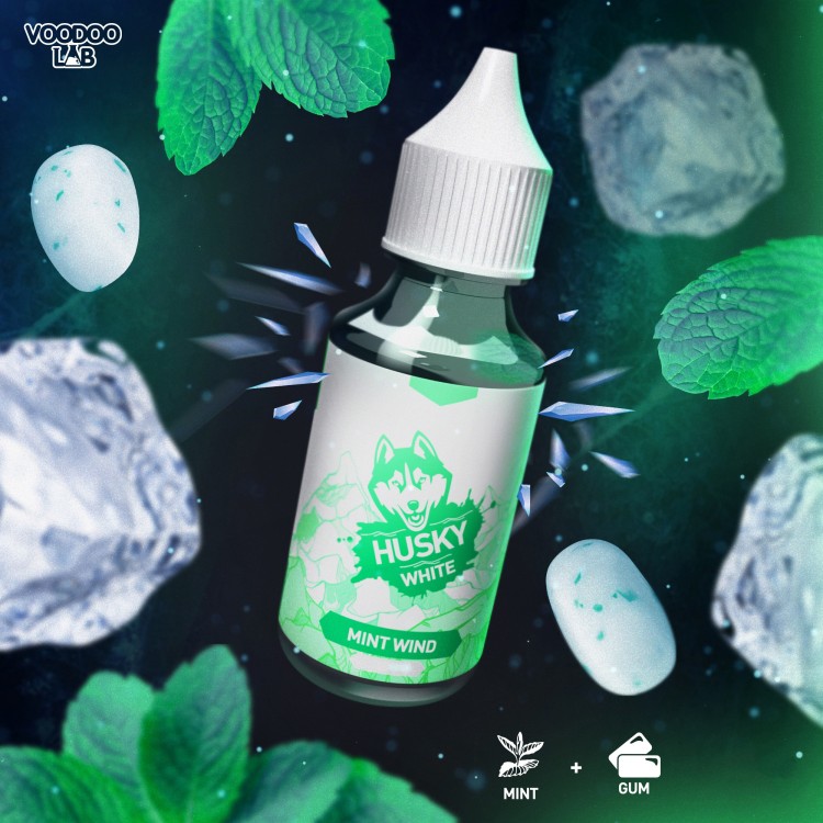 Жидкость Husky White - Mint wind 30 мл (20мг)