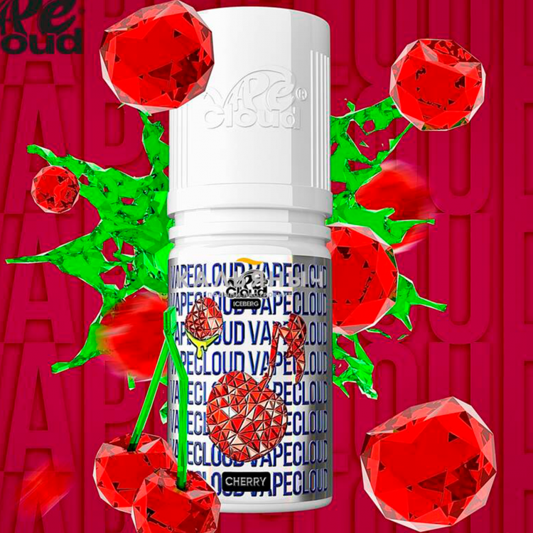 Жидкость Vape Cloud Salt - Peach jelly rings Ice (Персиковые мармеладные кольца со льдом) 30 мл (20 мг)