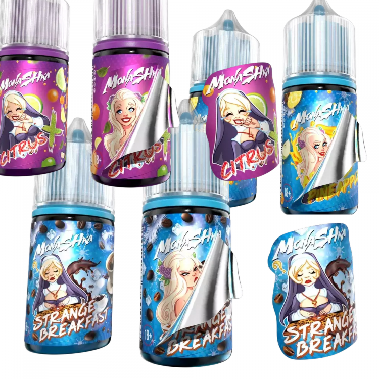 Жидкость Monashka Salt - Peach Bilberry (Персик Черника) 30 мл (20 мг)
