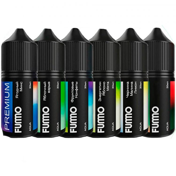 Жидкость Fummo Aqua Salt - персиковый айс ти 30 мл (20 мг)