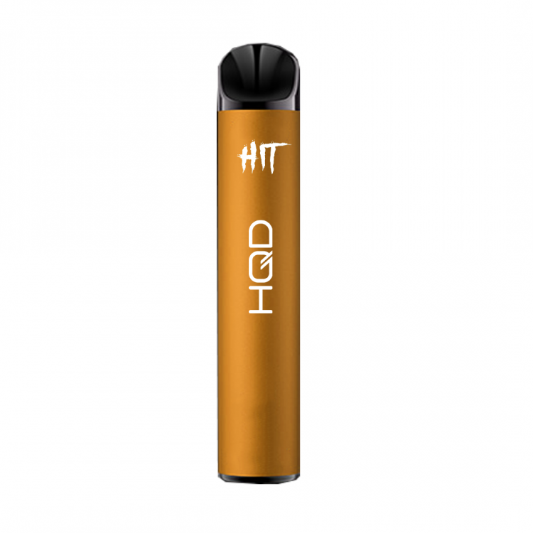 Одноразовая электронная сигарета HQD HIT - Raf Coffe Hazelnuts (Раф с лесным орехом)