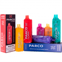 Одноразовая электронная сигарета Parco 6000 - Шоколад с карамелью