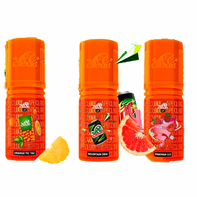 Жидкость Vape Cloud Strong Ultra Salt - Strawberry banana (Клубника банан лед) 30 мл (20 Ultra)
