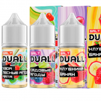 Жидкость DUALL Salt Light - Табак Чернослив Вишня 30 мл (20 мг)