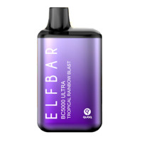 Одноразовая электронная сигарета Elf Bar BC (5000) - Tropical Rainbow Blast (Тропические фруктовые конфеты)