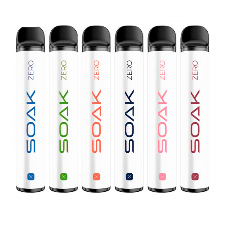 (М) Одноразовая электронная сигарета Soak X Zero 2200 - Сердце дракона