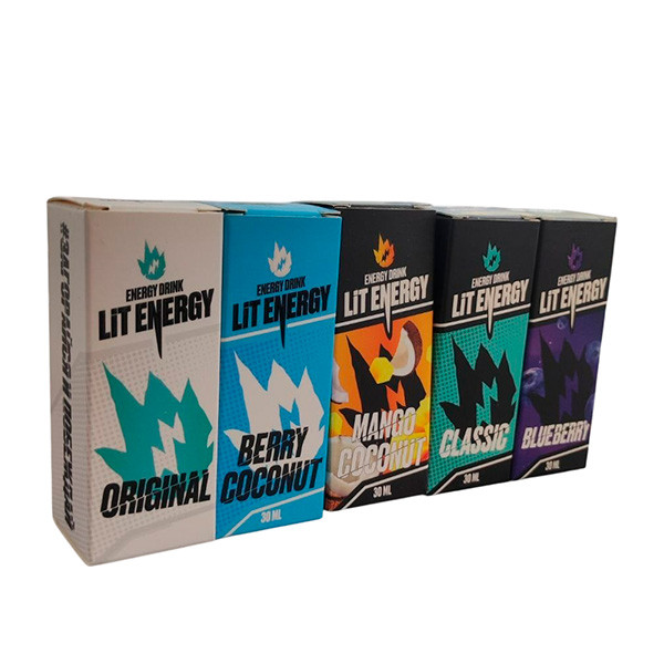 Жидкость Lit Energy strong 30 мл (20 мг) - Banana Strawberry