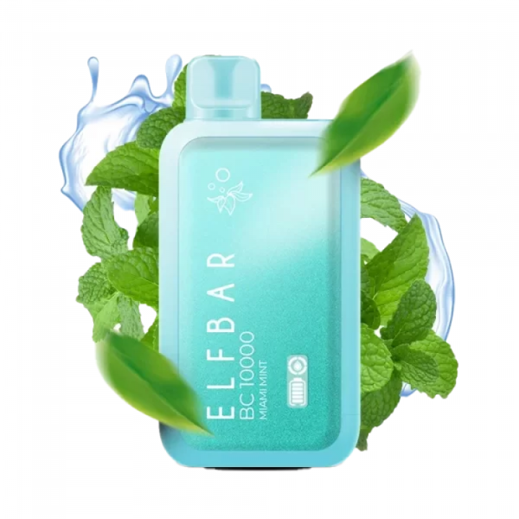 Одноразовая электронная сигарета Elf Bar (ВС 10000) - Siberian Mint