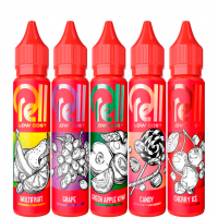 Жидкость Rell Red Low Cost Nic Free - Strawberry fresh with melon (Клубничный фреш с дыней) 28 мл (0 мг)