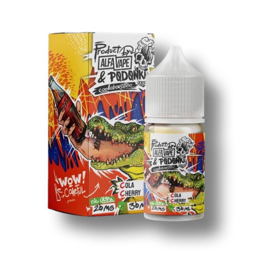 Жидкость Alfa Vape & Podonki Hard Ultra Salt - Pineaplle juice (Ананасовый сок) 30 мл (20 Ultra)