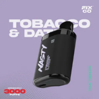 Одноразовая электронная сигарета Nasty Fix & Go (3000) - Tobacco & Dates (Сливочный табак)