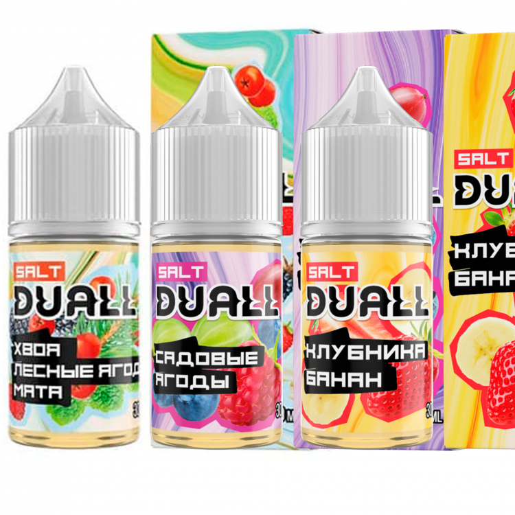 Жидкость DUALL Salt Light - Фруктовые Конфеты 30 мл (20 мг)