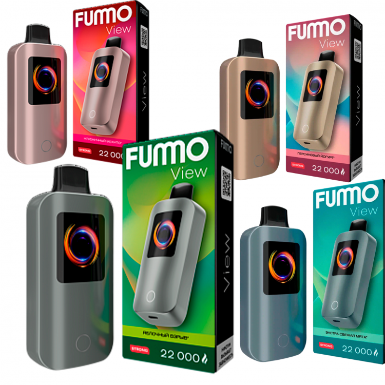 Одноразовая электронная сигарета Fummo View 22000 тяг - Кола