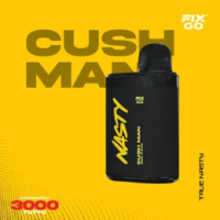 Одноразовая электронная сигарета Nasty Fix & Go (3000) - Cush man (Спелый манго)