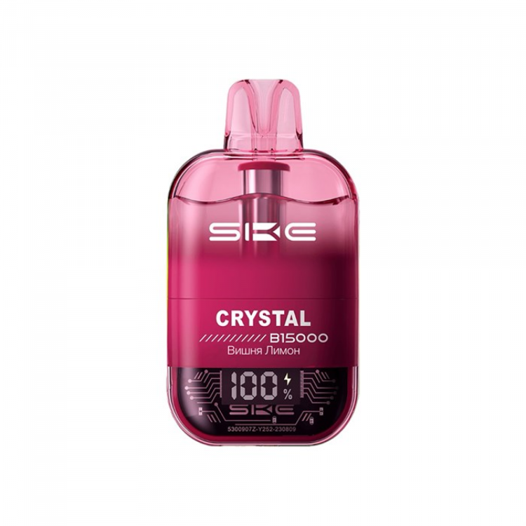 Одноразовая электронная сигарета SKE Crystal Bi 15000 - Вишневый Лимон