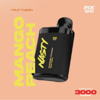 Одноразовая электронная сигарета Nasty Fix & Go (3000) - Mango Peach (Персик с манго)