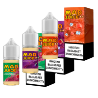 (М) Жидкость Mad juice 2.0 Salt - Яблочная Газировка 30 мл (20 мг)